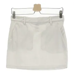 サイズ：M ADIDAS GOLF アディダスゴルフ  ストレッチスカート  ホワイト系 [240101442006] ゴルフウェア レディース ストスト