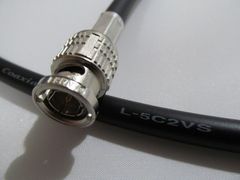 CANARE カナレ L-5C2VS デジタル同軸BNCケーブル 1本 4.5m