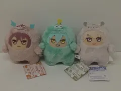 アイドリッシュセブン きらどるぬいぐるみ アイナナパレード モンぬい ３点セット まとめ売り 中古 御堂 虎於/棗 巳波/亥清 悠 [MB-4420]