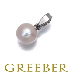 美品✨MIKIMOTOミキモト 一粒　パール　ネックレス　ペンダント　トップ MIKIMOTO - 美品 ミキモト K18YG 一粒パールペンダント