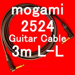 mogami 2524 Guitar Cable with Neutrik Gold Plated Plug LL 3m