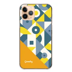 iPhone12 Pro Max ケース カバー アイフォン12 プロマックス スマホケース ハードケース 北欧柄 幾何学模様 シームレス カラフル 大人可愛い 大人女子 おしゃれ お洒落 カラー08