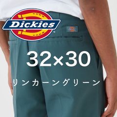 野村周平着用】ディッキーズ ダブルニー ワークパンツ ブラック 32/32