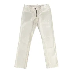 MADE IN ITALY製 DSQUARED2 ダメージ加工チノパンツ ベージュ 44サイズ