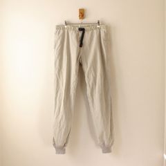 グラミチ 90s 裾リブ ジョガータイプ パンツ USA製 ストーングレー XS W32くらいまでいけます （w-2520203）