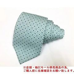 ※併売商品※◆中古状態良好◆LOUIS VUITTON【ルイヴィトン】ネクタイ Ｖ柄 シルク ライトブルー ビジネス 新生活 メンズ　M961