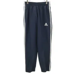 adidas アディダス トレーニング ジョガーパンツ XS ネイビー系 3ライン レディース 古着