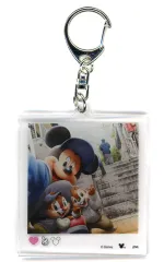【中古】キーホルダー ミッキー＆チップ＆デール アクリルキーホルダー ミッキー・イン・リアル・ライフ 「ミッキー＆フレンズ」