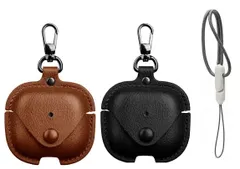 AirPods Pro 3 ケース PUレザー カバー 耐衝撃 軽量 キズ防止 全面保護 ワイヤレス充電対応 キーホルダー付き おしゃれ 高級感 Apple AirPods Pro 第3世代 用 レザーケース エアポッズ プロ スリー