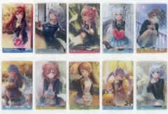 【中古】食玩 トレーディングカード 全10種セット 「バーチャルYouTuber ホロライブ hololive ERROR SPECIAL CHOCO WAFERS メタリックプラカード」