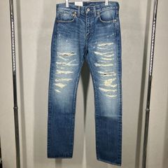 □【B-38】GUCCI グッチ ダメージ ジーンズ／MJ220927019 - メルカリ