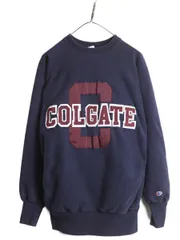 【お得なクーポン配布中!】 90s USA製 チャンピオン リバースウィーブ カレッジ ワッペン スウェット メンズ XL / 90年代 オールド Champion トレーナー 大きいサイズ