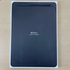 【新品】Apple 12.9 iPad Pro 2 / 1世代 レザースリーブ ブラック
