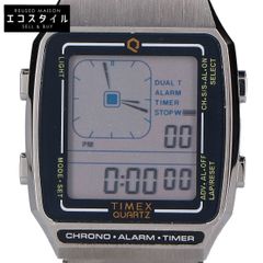 TIMEX タイメックス 【美品】TW2U72400 復刻モデル リシュー Q TIMEX LCA デジタル