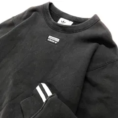 【美品】アディダスオリジナルス スウェットブラック メンズXS