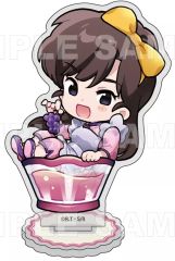 [중고] 아크릴 스탠드 아크릴 패널 쿠 엔지 우쿄 짬뽕! 과일 맛 치비 캐릭터 아크릴 스탠드 [란마 1/2]