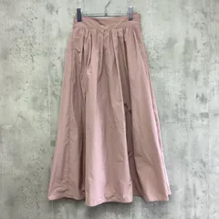 GREEN LABEL RELAXING グリーンレーベルリラクシング　ロングギャザーフレアスカート　レディース　ピンクベージュ　Fサイズ