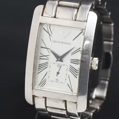 QZ エンポリオアルマーニ AR-0145 シルバー文字盤 レディース腕時計 2000000 NSK KRK