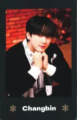 【中古】コレクションカード(男性) Stray Kids/Changbin(チャンビン)/裏面黒/「Stray Kids Xmas POPUP STORE 2023」フォトカード