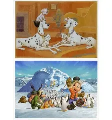 【中古】原画イラストボード 読売新聞 2022年 額絵シリーズ ディズニーキャラクターアートコレクション第11集