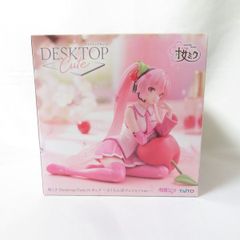 中古 未開封品 Desktop Cute 初音ミク 桜ミク さくらんぼクッションver
