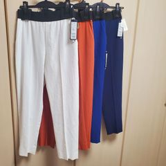 ★新品タグ付き★Vivapresto by ROBE レディーステーパードパンツ　ストレッチ　春夏秋