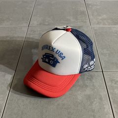 【AVIREX】AX EX VARSITY RADIO MOTIF PRINT MESHCAP