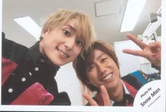 SnowMan 18年セルフィー企画 阿部亮平/佐久間大介 公式写真 *1枚