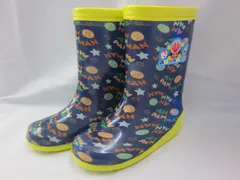 moonstar  ムーンスター  子供長靴　キッズ　ロンプ C57  アンパンマン  子供靴 長靴 レインブーツ　雨靴 　ブルー　18㎝