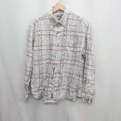 ◇ ⊇ Eddie Bauer エディー バウアー チェック柄 長袖 シャツ サイズM マルチカラー メンズ E  【1410100026517】