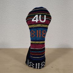 ゴルフヘッドカバー　ユーティリティ用　ハンドメイド