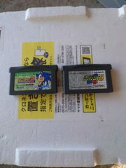 GAMEBOYアドバンス　ソニック2 ロックマンエグゼ　ソニック2 ロックマンエグゼ3セット