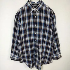 ジムフレックス　Gymphlex　長袖シャツ　レディースL　チェック柄　刺繍ロゴ