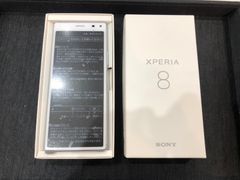 Xperia 8 ホワイト 未使用品 SIMロック解除済