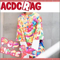 ACDC RAG エーシーディーシーラグ POP CANDY ヒュージTシャツのサムネイル