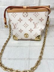 Louis Vuitton/ルイヴィトン ノエ パース LVチャーム M83227 ショルダーバッグ アイボリー M-1107 ※型崩れ少しあります 画像確認おねがいします