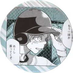 【中古】バッジ・ピンズ 水谷文貴 缶バッジ 「くじ引き堂 おおきく振りかぶって オンラインくじ」 D-5賞