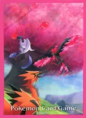 【中古】サプライ ポケモンカードゲーム デッキシールド(スリーブ) ガラルファイヤー＆ガラルサンダー＆ガラルフリーザー ポケモンセンター・ポケモンストア限定