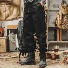 [L ]春 コーデ メンズ 用 服 シンプル ファッション オシャレ 大人 紳士服 アメリカン ストレート パンツ カジュアル ワークパンツ カーキ  カジュアル 通勤スタイル 重ね着コーデ ゆったりシルエット 快適フィット 動きやすい デイリー