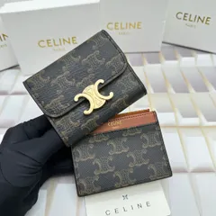 2024年最新】celine トリオンフウォレットの人気アイテム - メルカリ