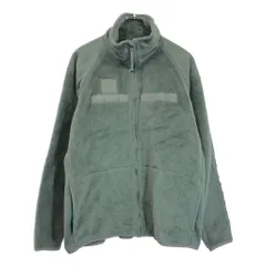 米軍実物 U.S.ARMY ECWCS GEN3 level3 フリースジャケット ミリタリー セージグリーン(メンズ MEDIUM REGULAR)中古 古着 V5366