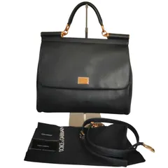 極美品✨DOLCE & GABBANA ショルダーバッグ レザー ダークブラウン DOLCE&GABBANA ドルチェ&ガッバーナ バッグ メンズ 斜め掛け