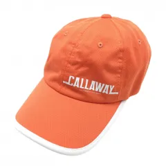 キャロウェイ キャップ オレンジ×白 ロゴプリント  FR ゴルフウェア 2023年モデル Callawayのサムネイル