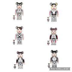 [BiSH 6체 풀 멤버 세트]BE@RBRICK 멤버