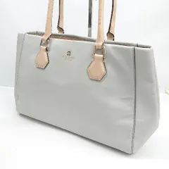 ■ Θ KATE SPADE NEW YORK ケイトスペード ニューヨーク ハンドバッグ グレー系 レディース E  【1507030011703】
