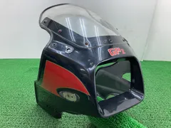 GPZ400F アッパーカウル 黒 55028-1061 カワサキ 純正 中古 バイク 部品 ZX400A 修復素材に コケキズ無し 品薄 希少品 kDのサムネイル