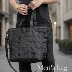 トートバッグ メンズ ブラック 黒 大容量 ショルダーバッグ 通勤 新品 大きめ ビジネスバッグ 仕事 2way 頑丈 丈夫 シンプル おしゃれ 大容量 A4サイズ 軽量 普段使い マチ広め レディース ユニセックス 無地 高級感 上品 人気 1021 ②