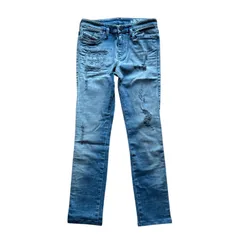 定価42900円 DIESEL D.N.A. 高級モデル　ダメージ加工デニム DIESELディーゼルDNA THOMMER ストレッチスキニーデニム 30
