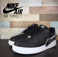 NIKE AIRFORCE 1 '07 PRM ナイキ エアフォース1 ロー ブラック ジッパー 27cm U08839 CW6558-001