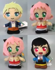 【中古】ぬいぐるみマスコット・ぬいぐるみバッジ 全4種セット moipon モアプラスマスコットVol.2 「SPY×FAMILY」